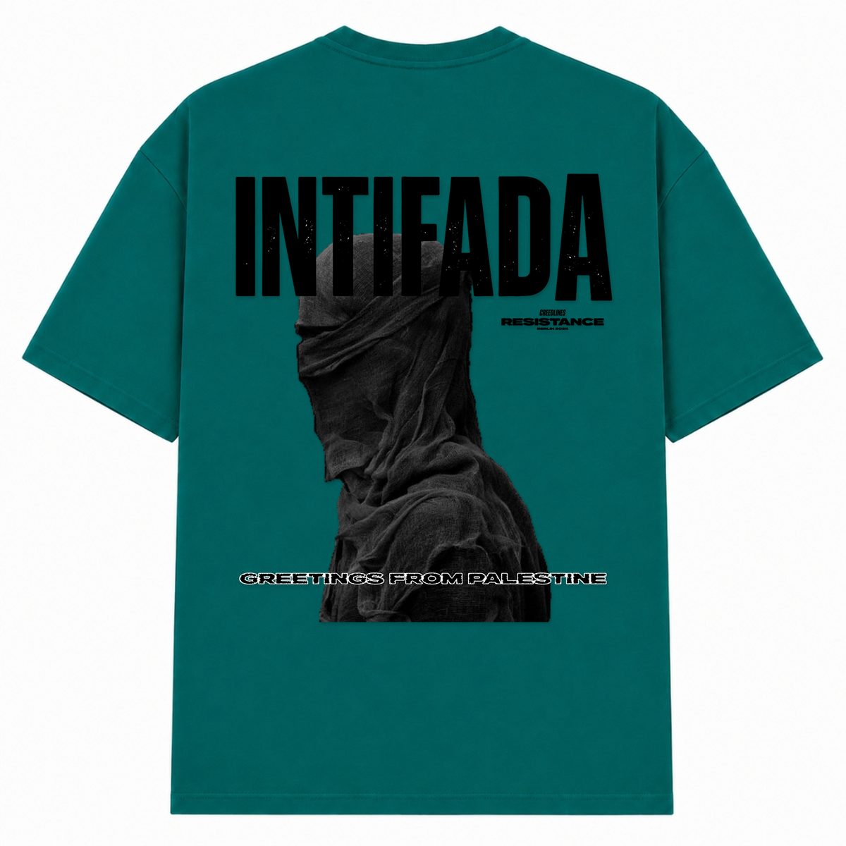 INTIFADA Oversized Shirt  - Green