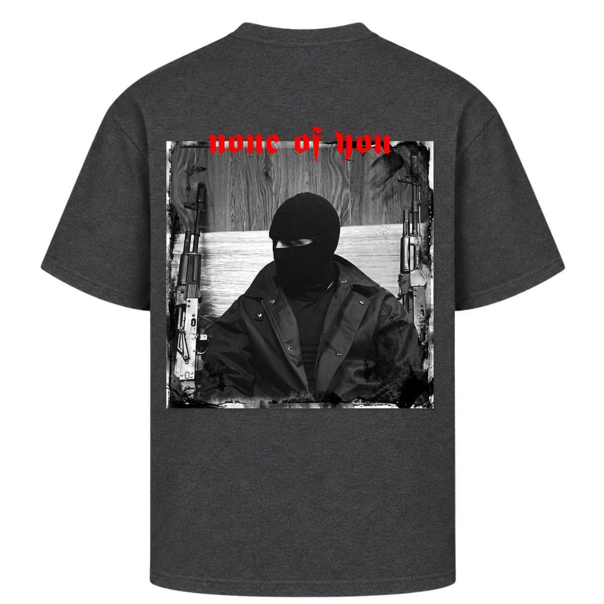 NOY Oversized Shirt - Charcoal (Heather)