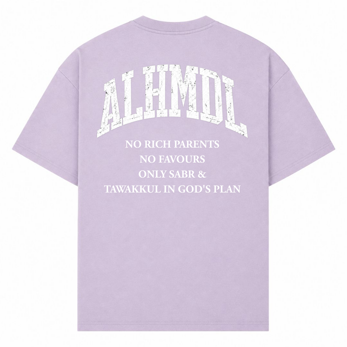 NO RICH PARENTS 4 - lilac - Rueckseite
