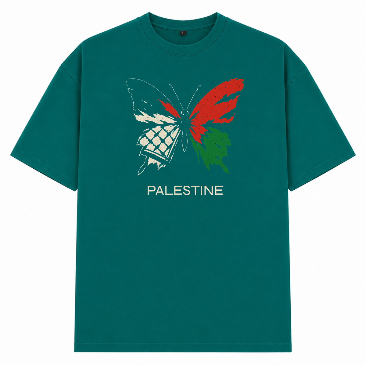 PLSTN BUTTERFLY Oversized Shirt - Green