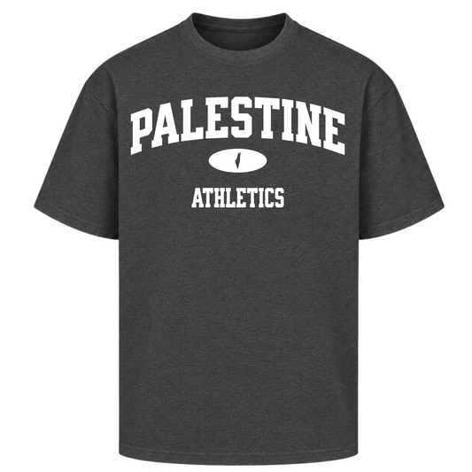 ATHLETICS Oversized Shirt - Charcoal (Heather)