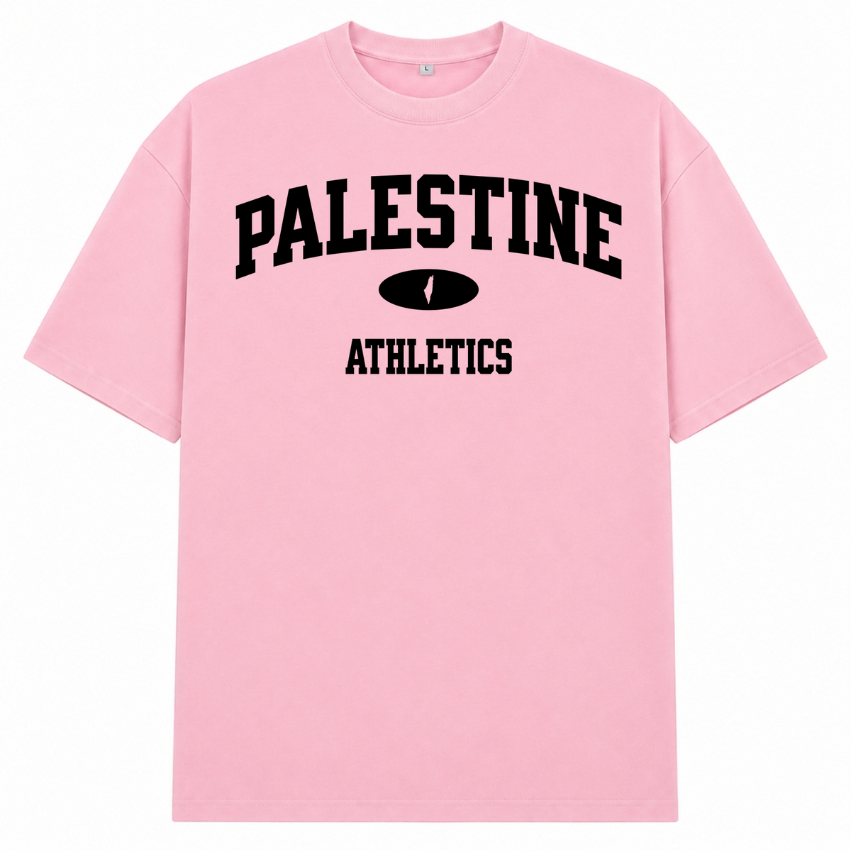 ATHLETICS Oversized Shirt - Soft Pink 