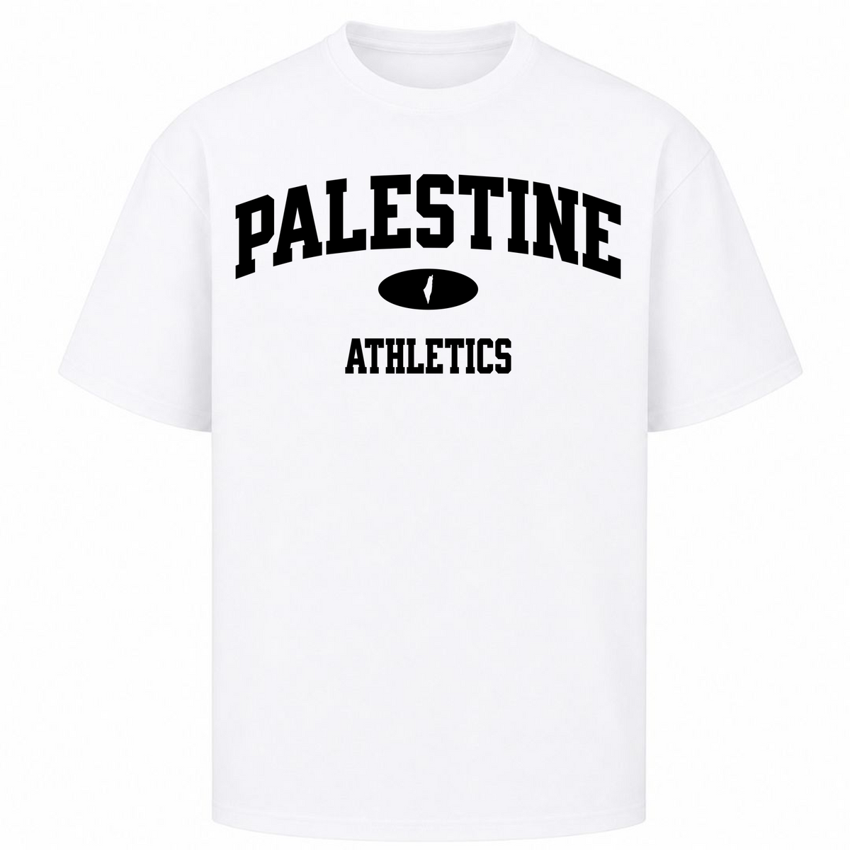 ATHLETICS Oversized Shirt - Weiß