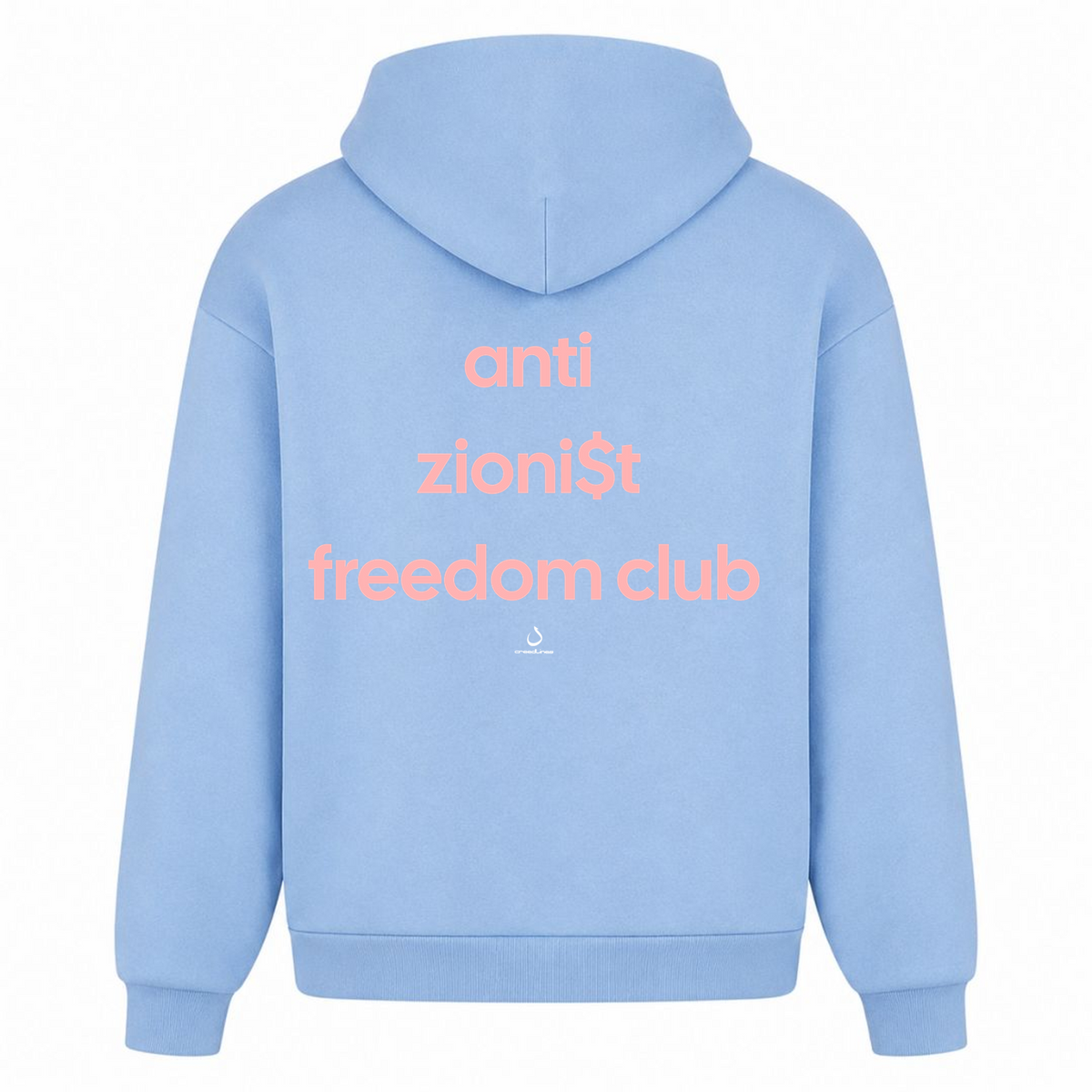 AZFC Oversized Hoodie - powder blue