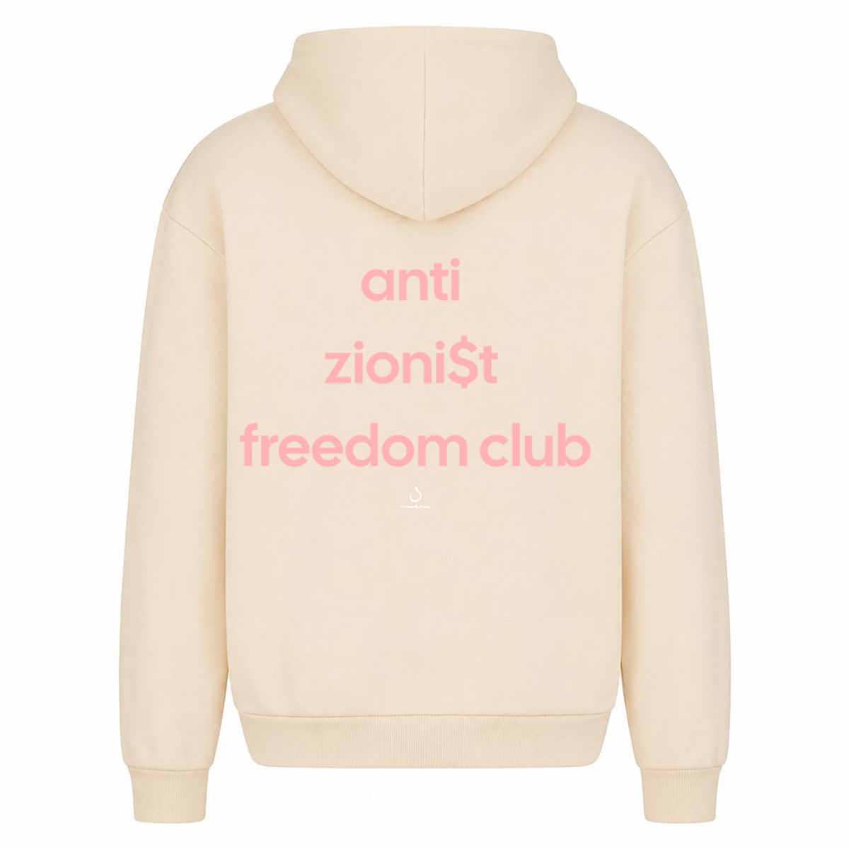 AZFC Oversized Hoodie - White Sand
