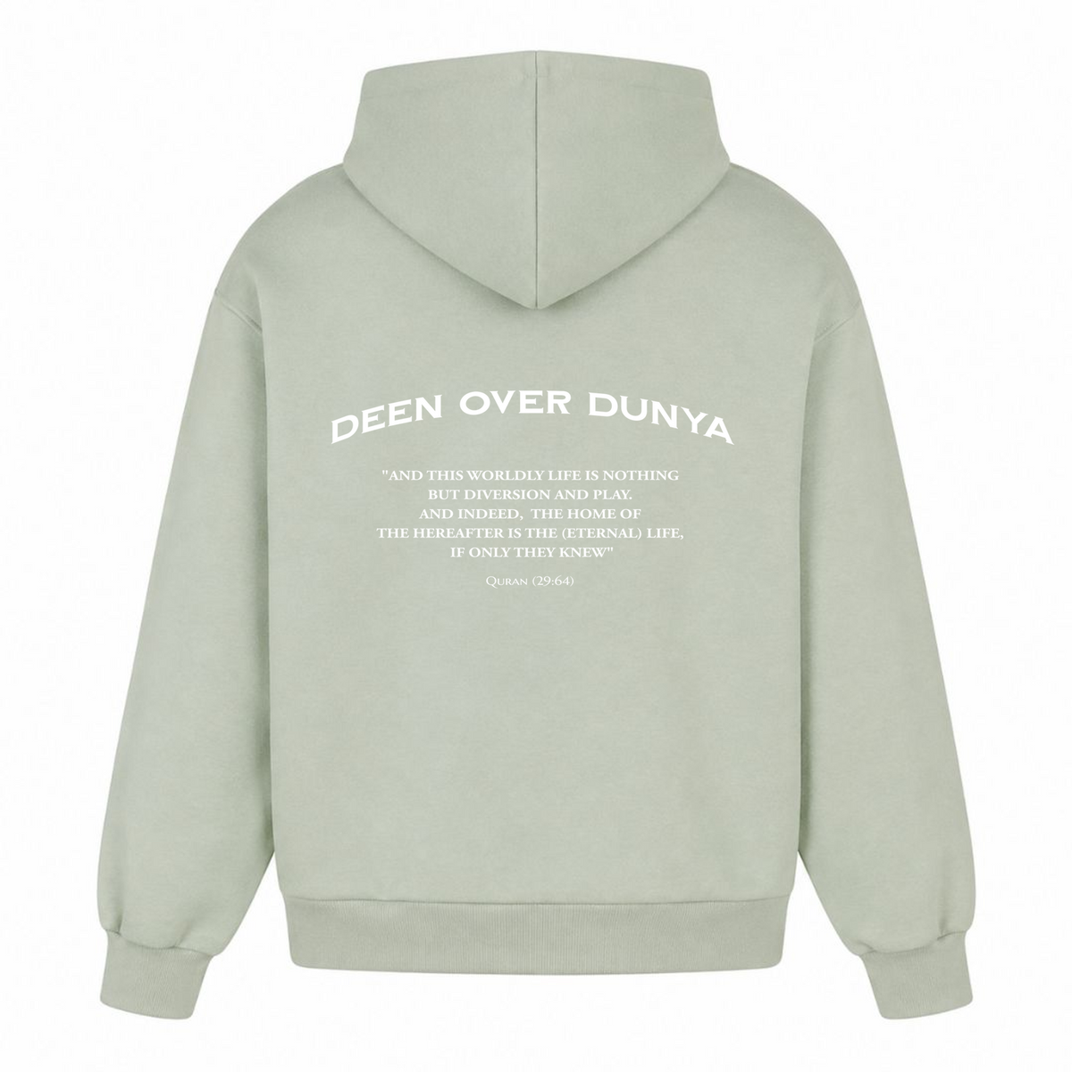 DEEN OVER DUNYA 2.0 - light asphalt - Rueckseite