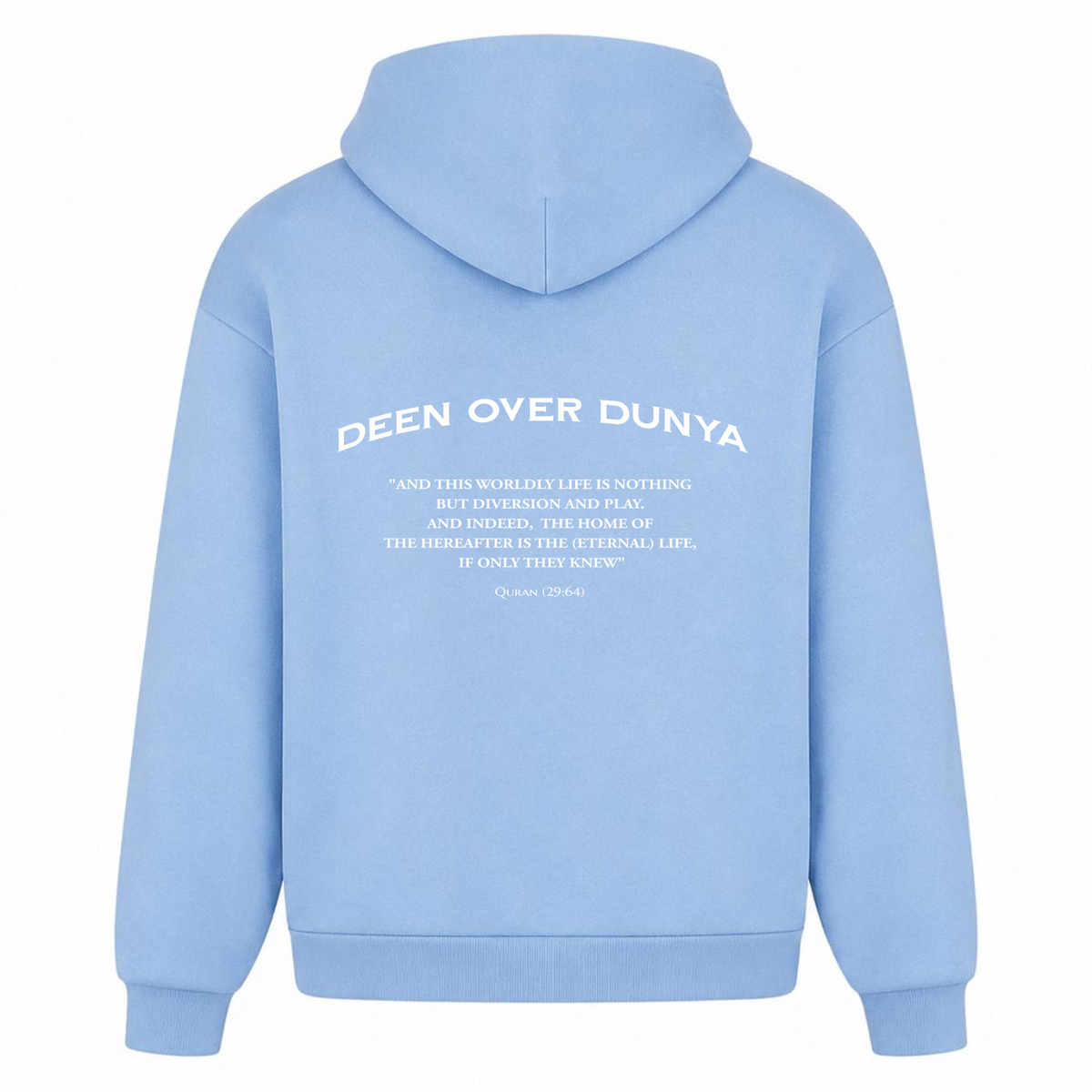 DEEN OVER DUNYA 2.0 - powder blue - Rueckseite