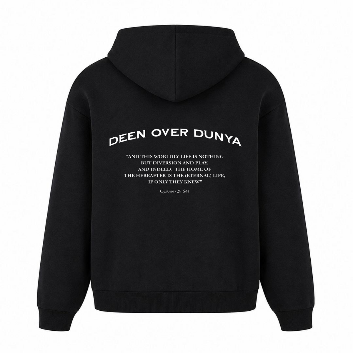 DEEN OVER DUNYA 2.0 - Schwarz - Rueckseite