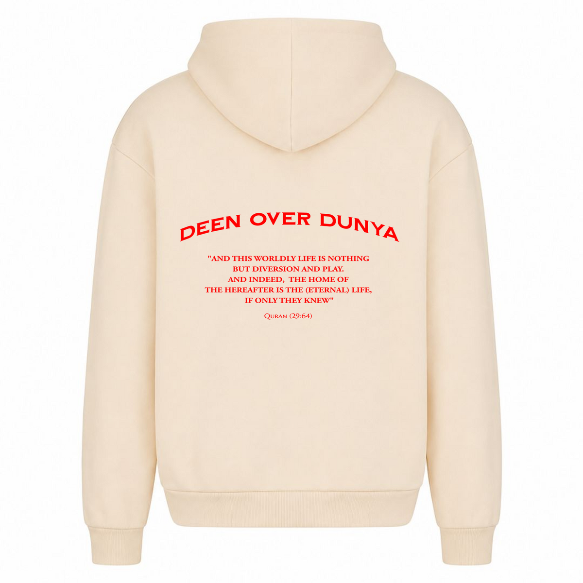 DEEN OVER DUNYA 2.0 - White Sand - Rueckseite