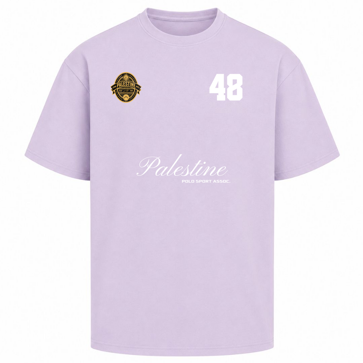 PLSTN Polo Oversized Shirt - lilac