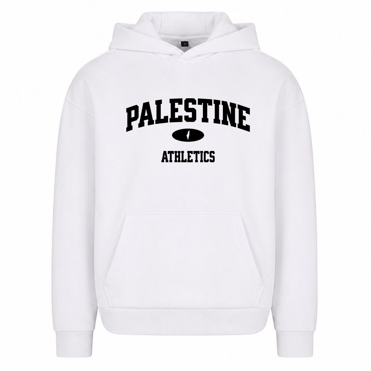 ATHLETICS Oversized Hoodie - Weiß