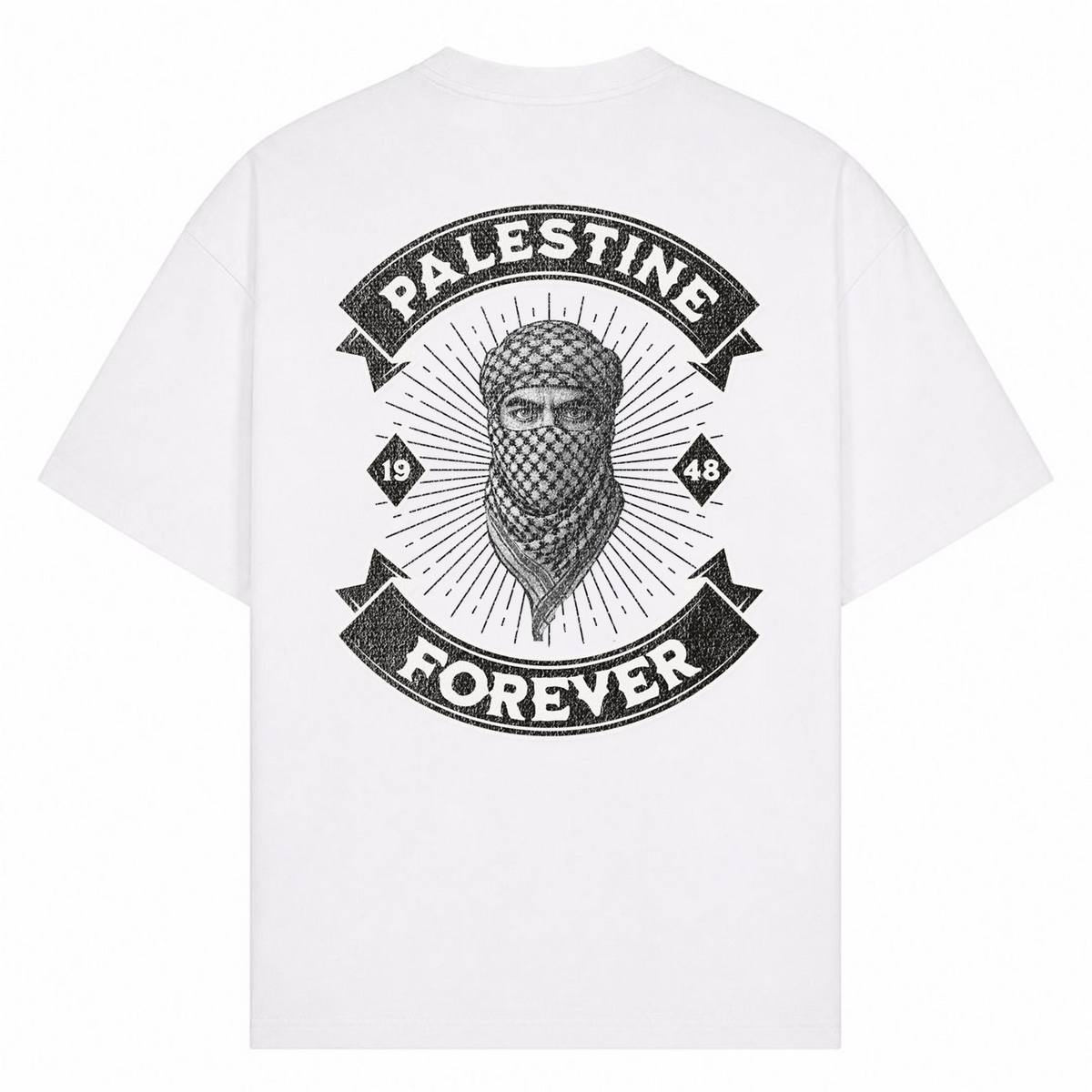 PLSTN ROCKER Oversized Shirt - Weiß