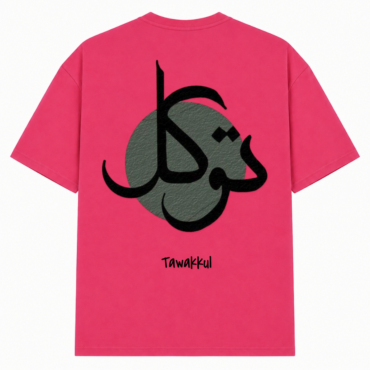 TRUST Oversized Shirt - Hibiskus Pink