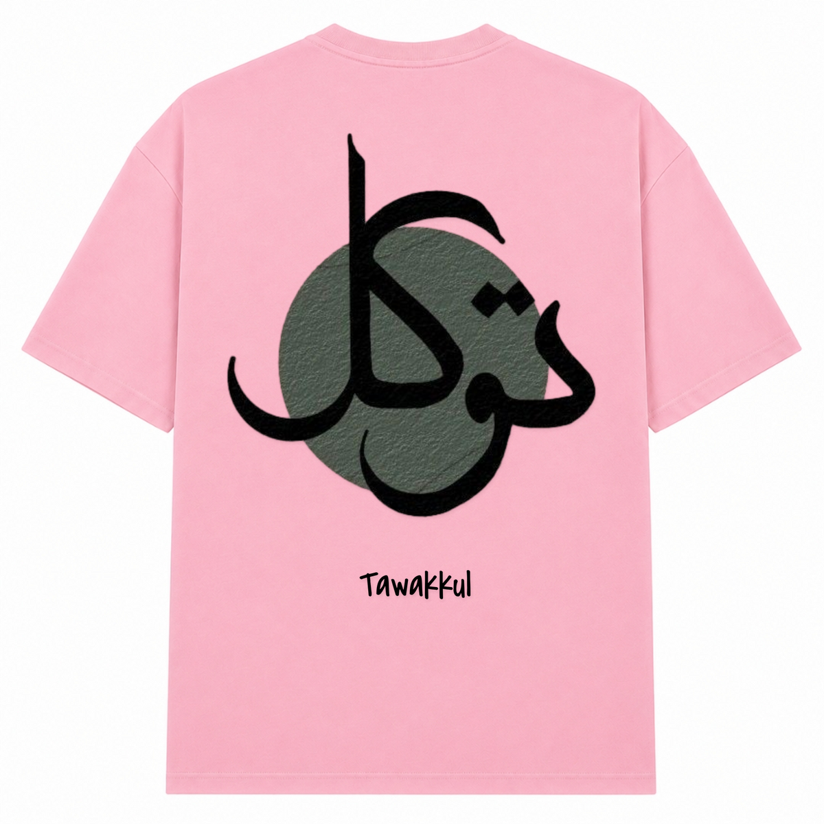 TRUST Oversized Shirt - Soft Pink 