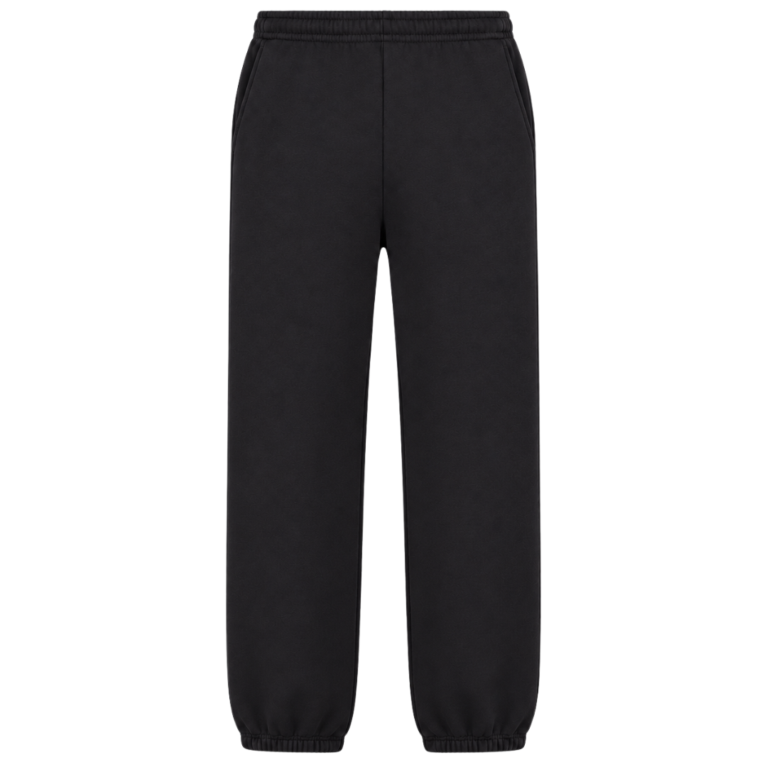 no rich pants - Black - Rueckseite