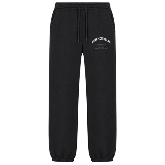no rich pants - Black