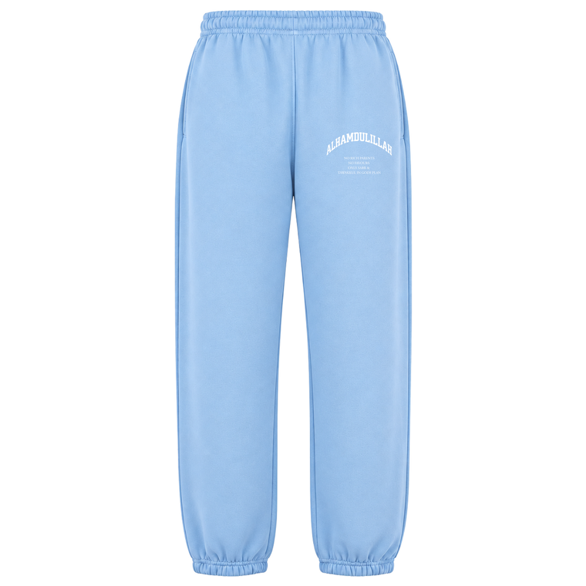 no rich pants - Powder Blue