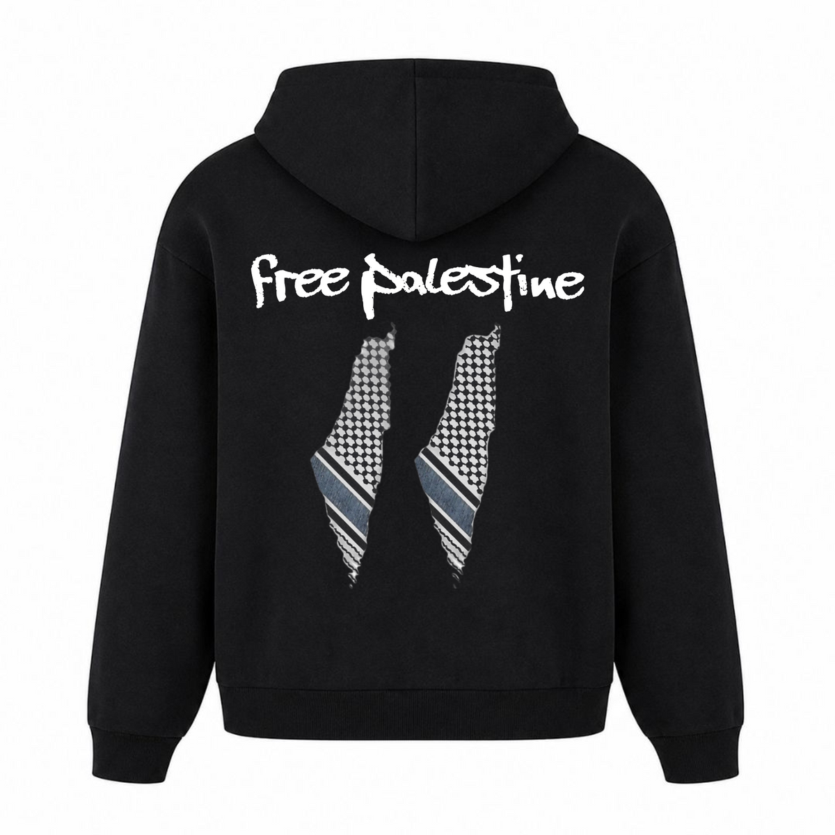 FREE PLSTN Oversized Shirt - Schwarz