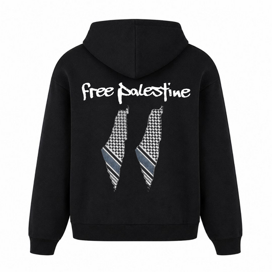 FREE PLSTN Oversized Shirt - Schwarz