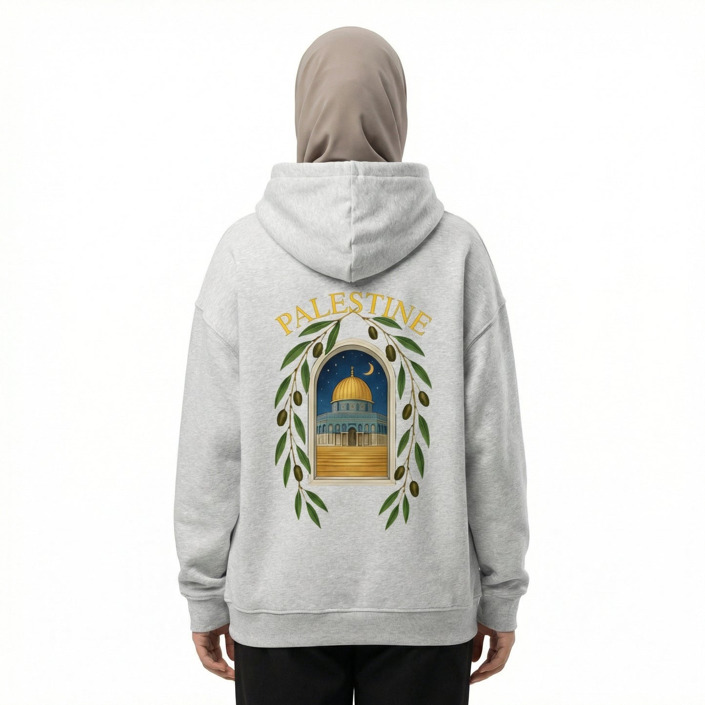 QUDS Oversized Zipper Hoodie